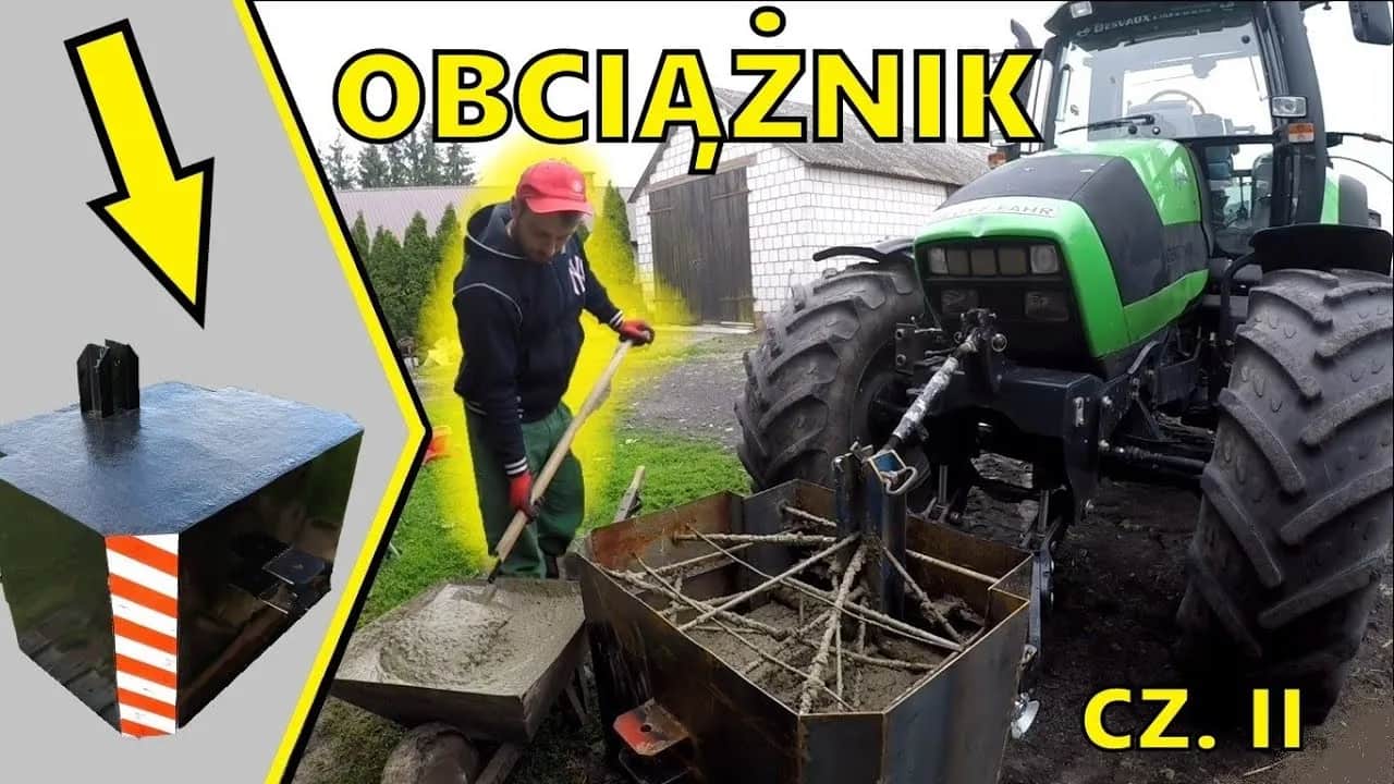 Jak zrobić obciążniki do ciągnika? Oszczędź i zwiększ moc!